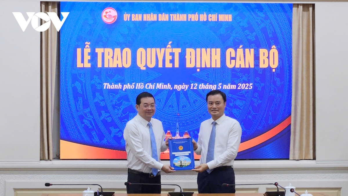 Bổ nhiệm Giám đốc Sở Nông nghiệp và Môi trường TP.HCM